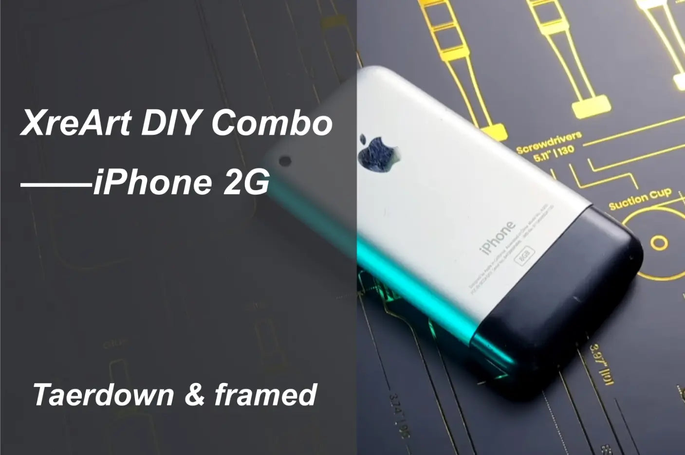 Do you know the XreArt DIY Combo-iPhone 2G teardown method？
