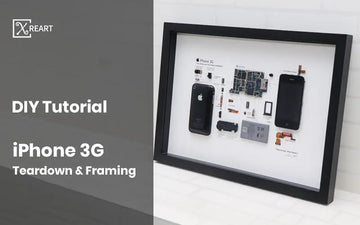 Have a useless iPhone3G? Turn it into a framed artwork XreArt Studio