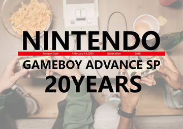 Happy Gameboy Advance SP 20th anniversary of the Japanese release