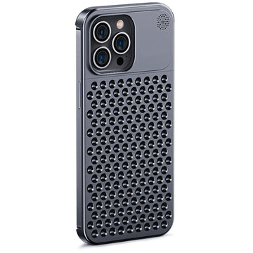 Premium Aluminum Alloy iPhone Case with Built-in Scent Diffuser