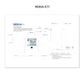 NOKIA E71 Phone teardown Layout PDF Download XreArt Studio 