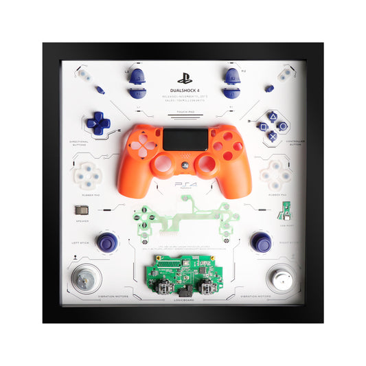 DUALSHOCK 4 wireless PS4 controller Disassembled Drawing Template PDF (Digital Download File)