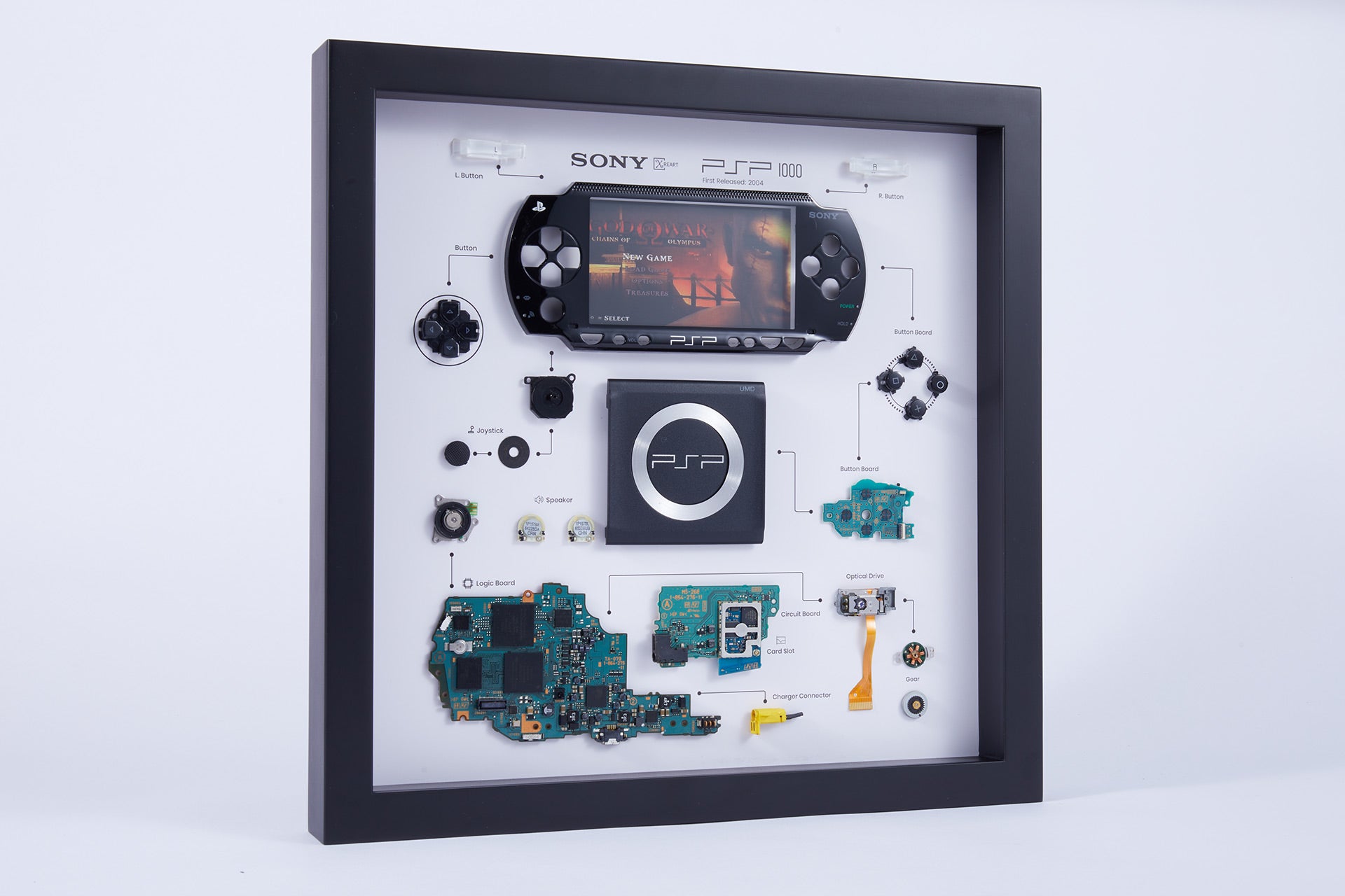 PSP1000-Disassembly-Art-Frame-