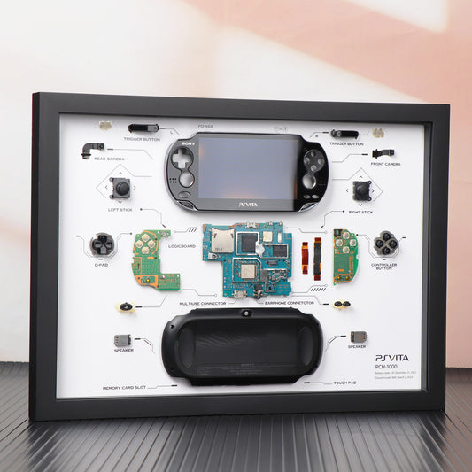 XreArt PS Vita Original Model (PCH-1000) Disassembled Art Frame