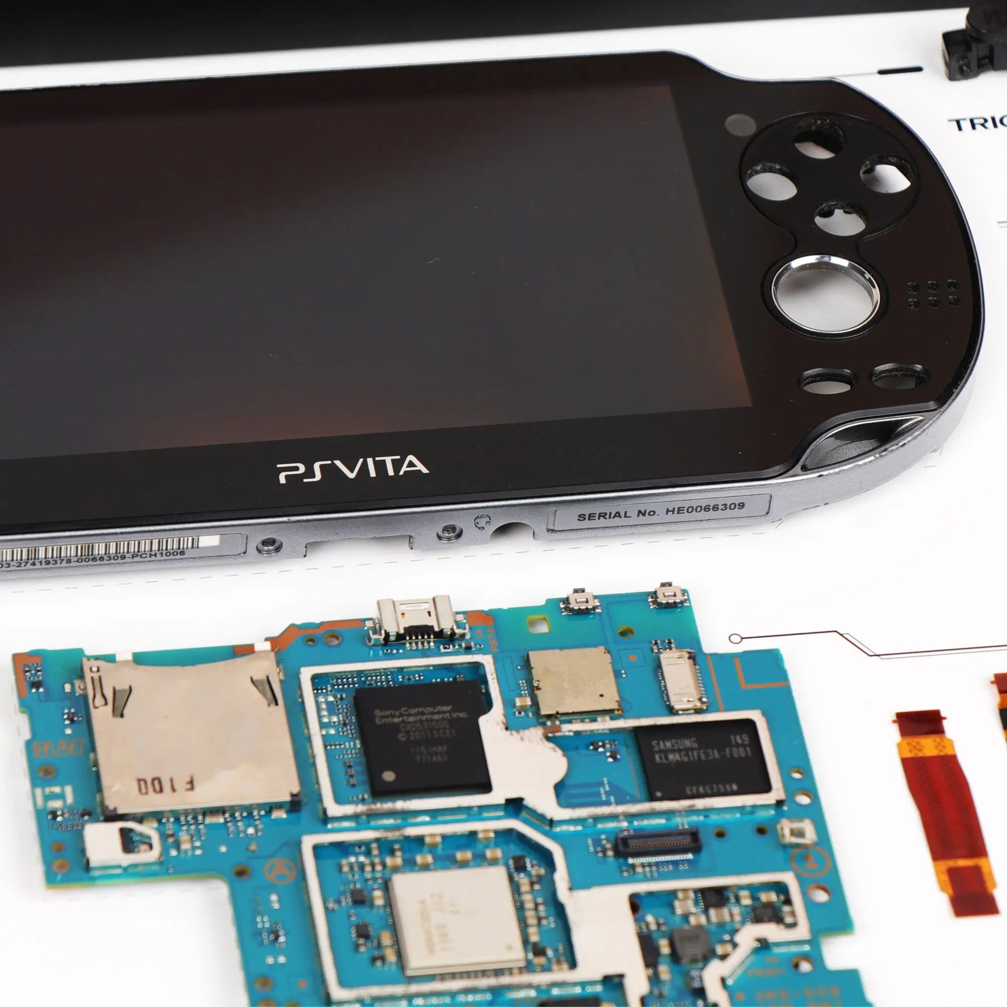 PS Vita Original Model (PCH-1000) Disassembled Art Frame -