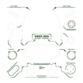Microsoft Xbox 360 Layout Template PDF Download XreArt Studio 