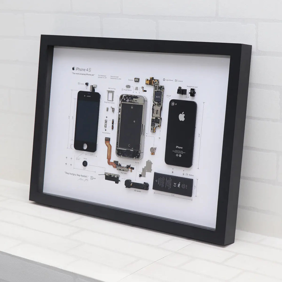 iPhone 4 Deconstruction Template PDF Download (Digital Download) XreArt Studio 