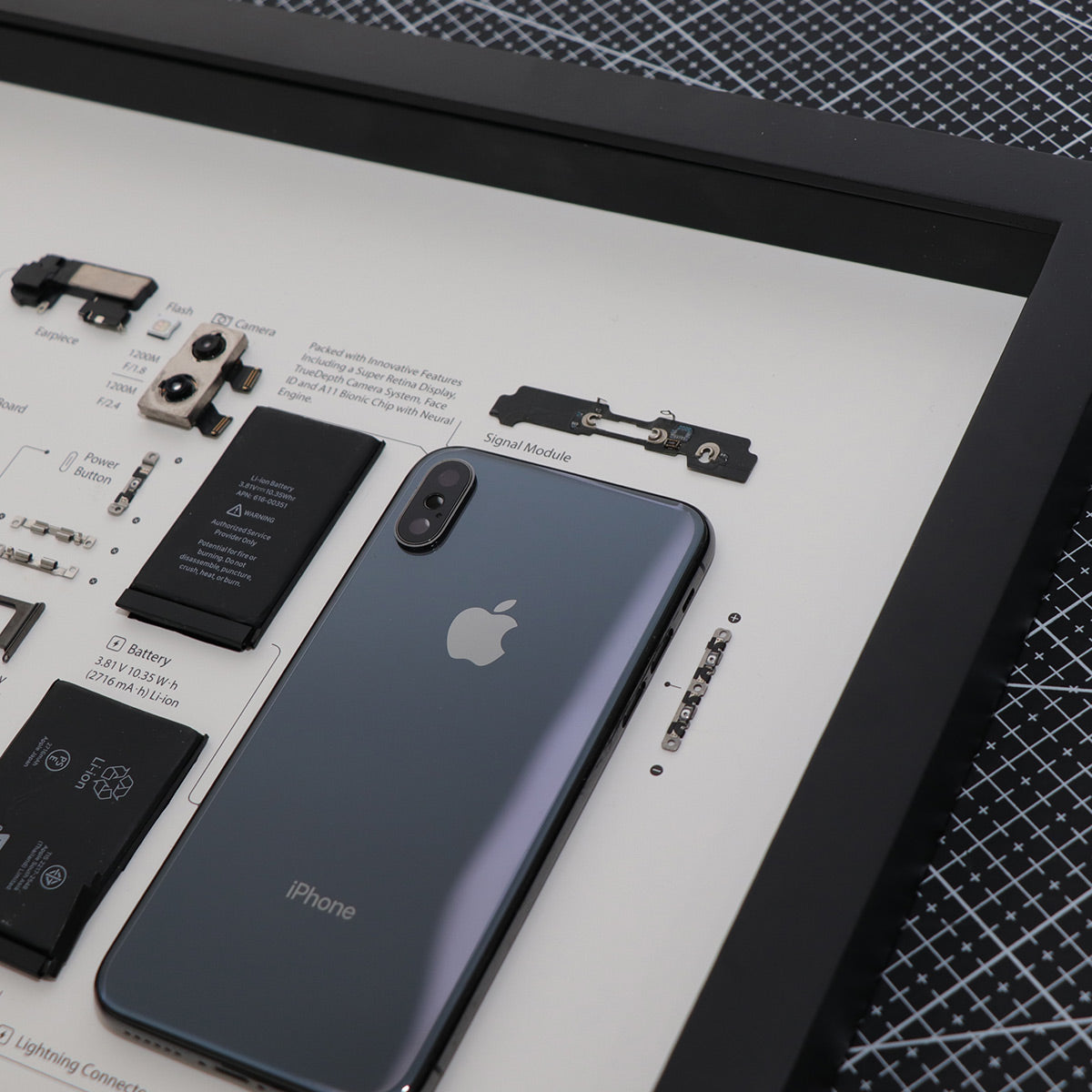 Xreart iPhone X teardown Frame