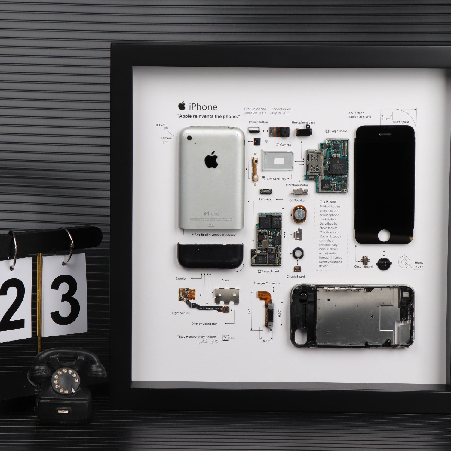 Xreart iPhone 2G (1st Generation) Teardown Creative Wall Decor