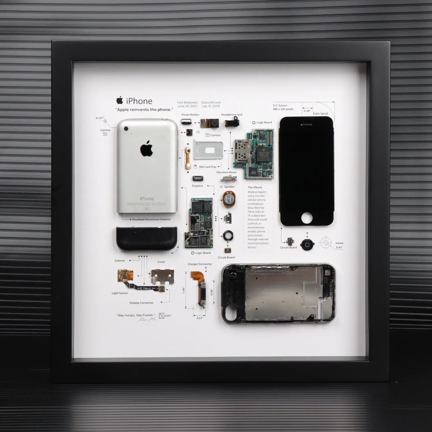 Xreart iPhone 2G (1st Generation) Teardown Creative Wall Decor