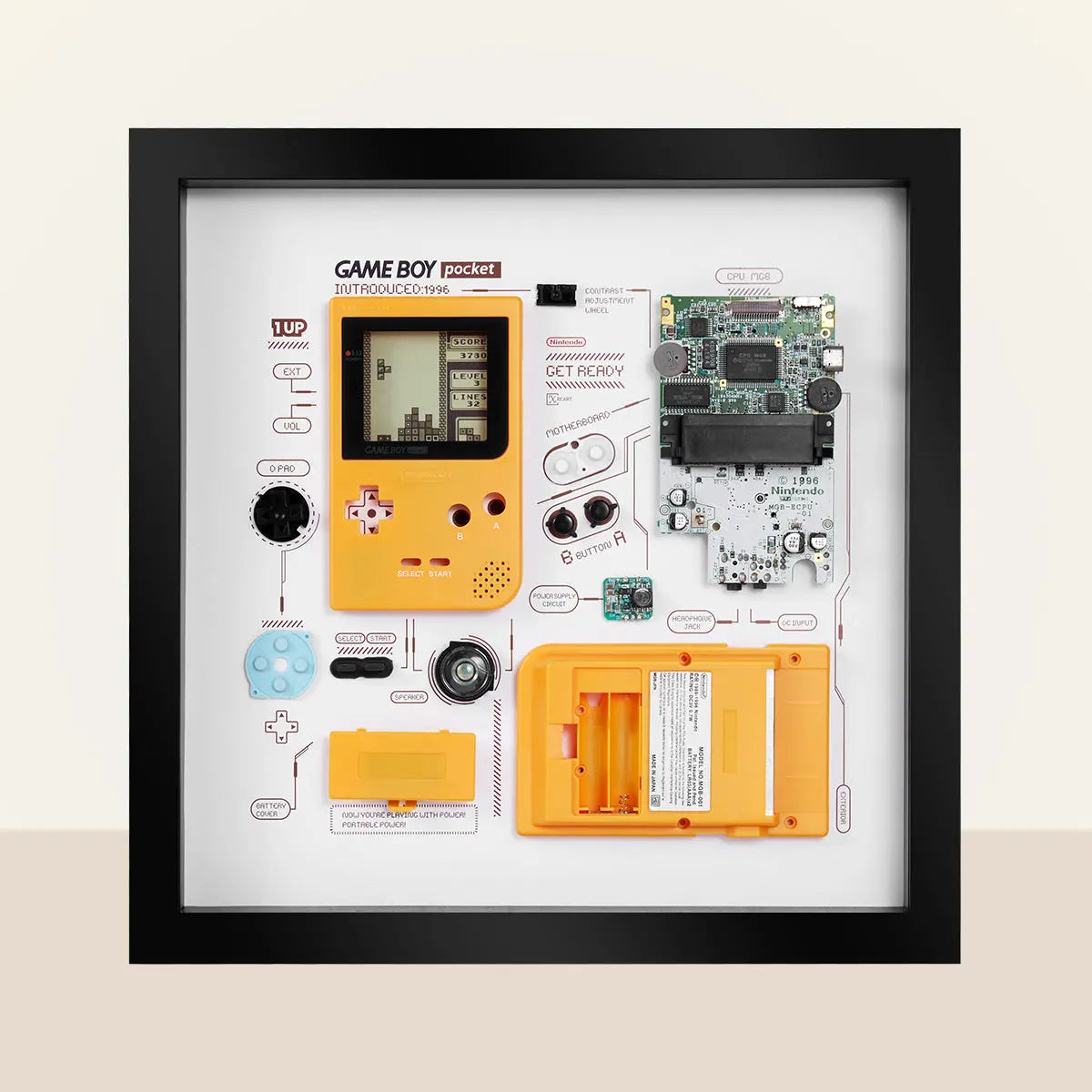 Xreart Nintendo Game Boy Pocket Frame