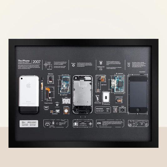 Xreart iPhone 4s Teardown Framed Artwork, Best Nostalgia Gift - Xreart