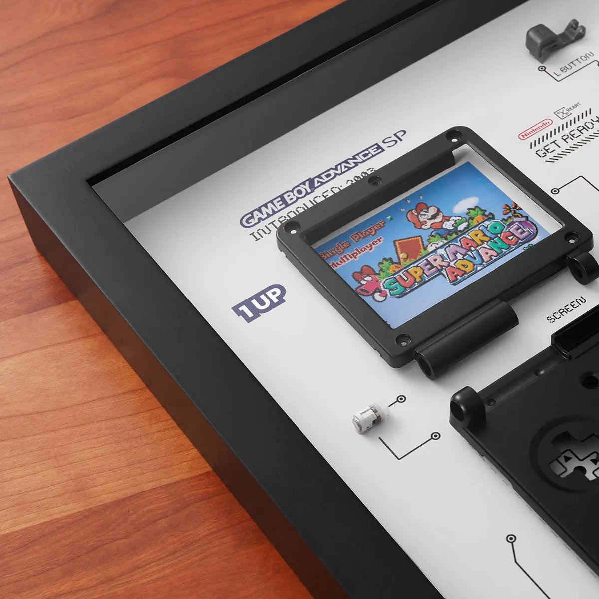 Gameboy Advance SP Printable Artwork Retro Video Game 