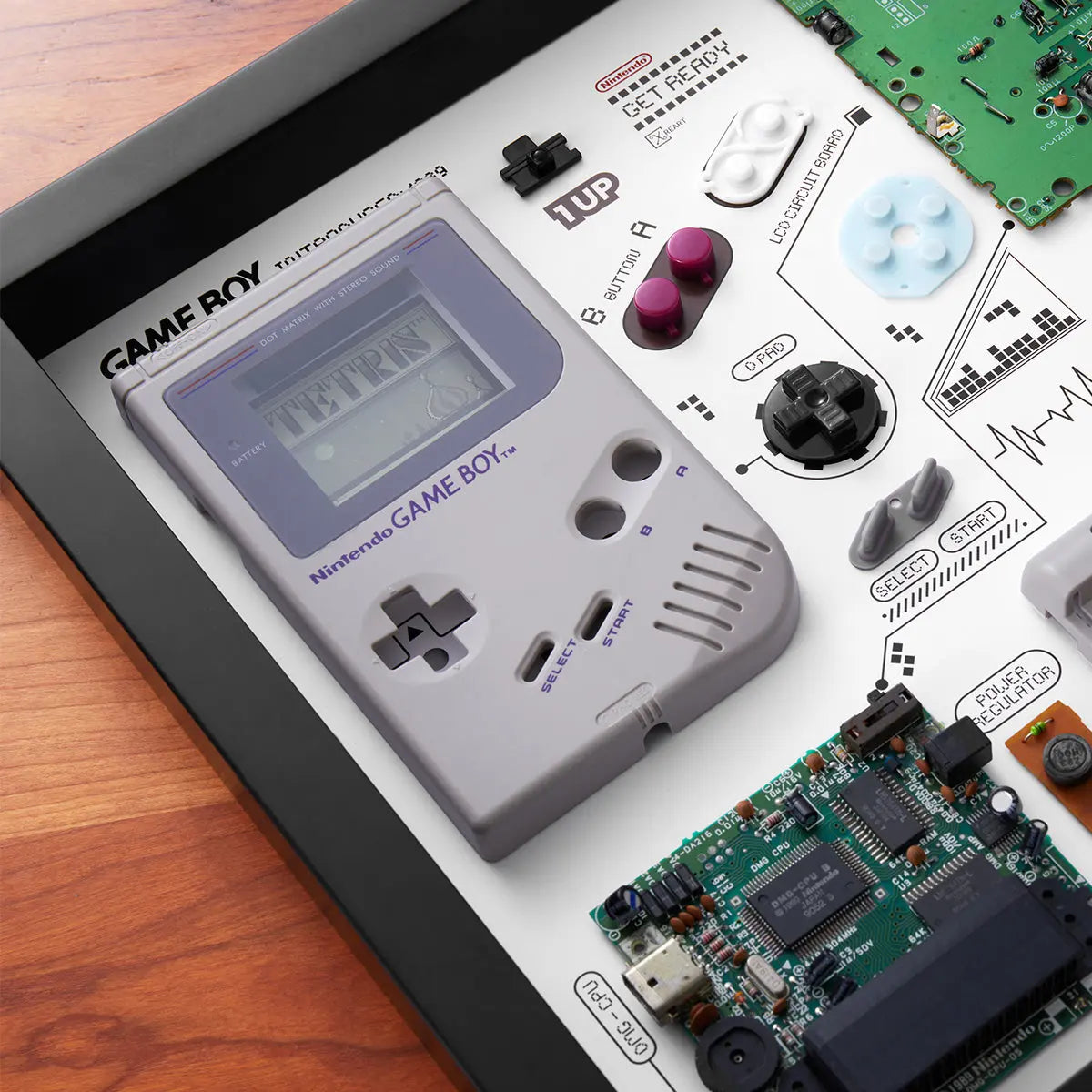 Xreart Nintendo Gameboy Original Teardown Frame