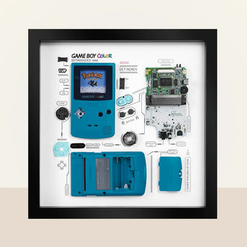 Xreart GameBoy Color Framed Artwork Personal Collection Nostalgic Gift